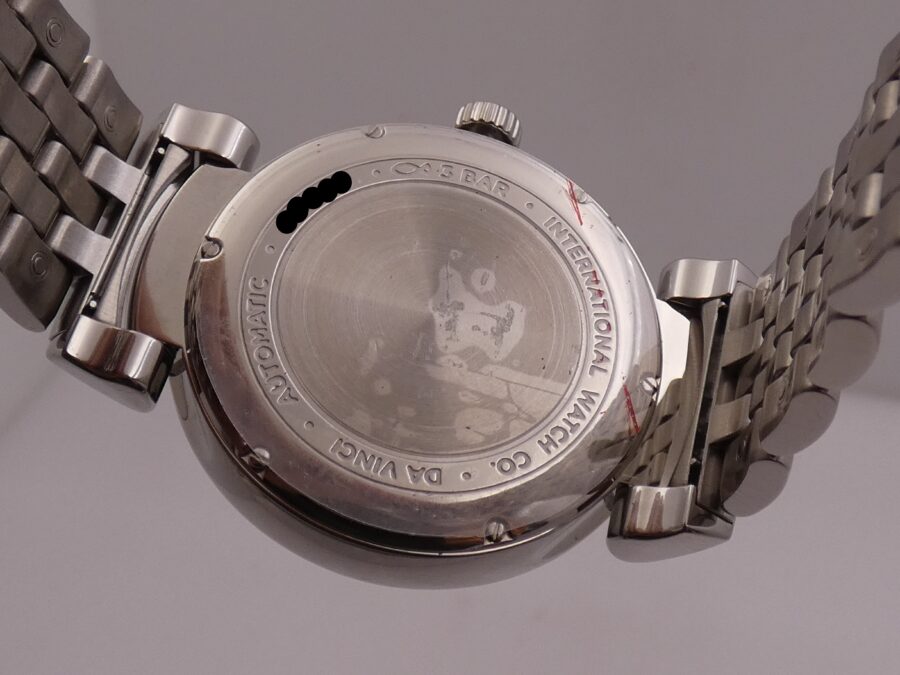 IWC Da Vinci Automatic IW356602 With PAPERS Grey Dial Anno 2018 Acciaio Braccialato - immagine 16