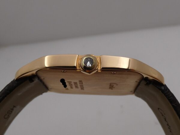 Cartier Santos Dumont 2650 Large Model Oro Rosa 18Kt Diamond Set TOP CONDITION Manuale