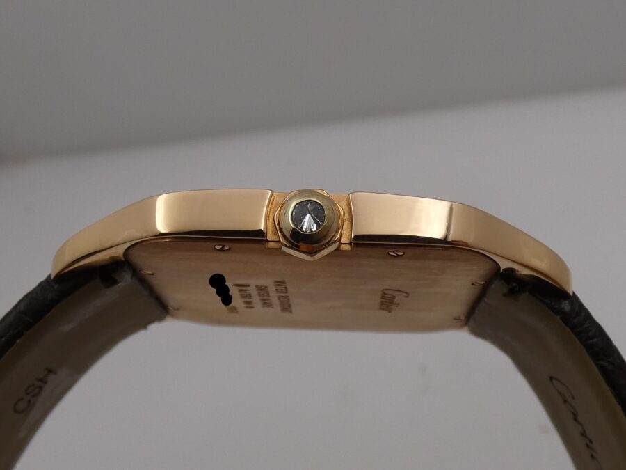 Cartier Santos Dumont 2650 Large Model Oro Rosa 18Kt Diamond Set TOP CONDITION Manuale - immagine 17