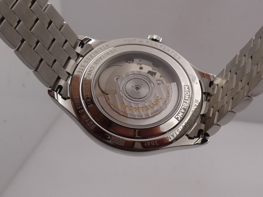 Montblanc Heritage Chronométrie 112532 NEW BOX PAPERS & STICKERS Anno 2025 Automatico Acciaio - immagine 16