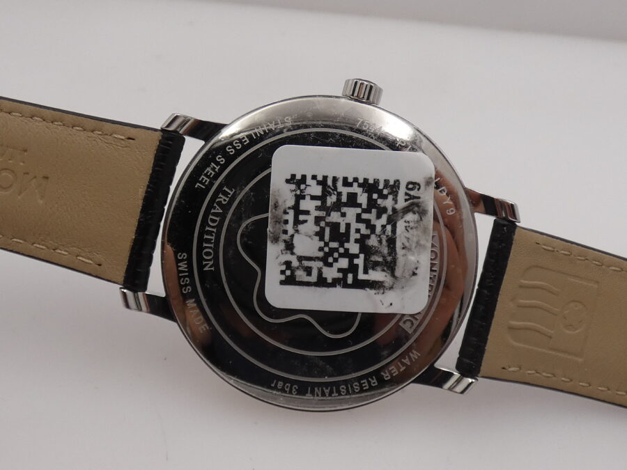 Montblanc Tradition 40mm 127775 NEW BOX&PAPERS STICKERS Mai Indossato Anno 2025 Acciaio - immagine 16