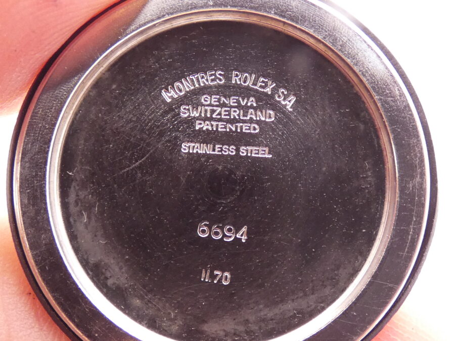 Rolex Oysterdate Precision 6694 Anno 1970 Original Dial Carica Manuale Vintage Braccialato - immagine 17