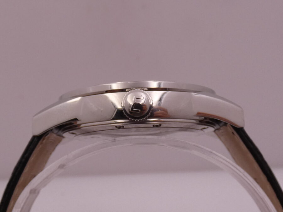 Eberhard & Co. Tazio Nuvolari 41032 AUTOMATIC NEW BOX&PAPERS Mai Indossato Black Perleè Dial Acciaio ANNO 2025 - immagine 16