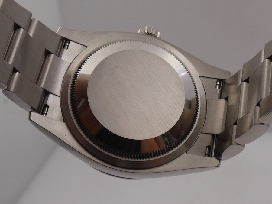 Rolex Datejust 36 126234 NEW BOX&PAPERS Anno 2020 Lunetta Oro Bianco 18Kt MAI INDOSSATO Automatico - immagine 17