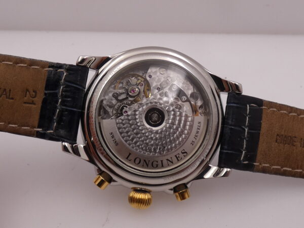 Cronografo Longines Lindbergh Hour Angle Special Series BOX&PAPERS Anno 2011 Automatico Acciaio