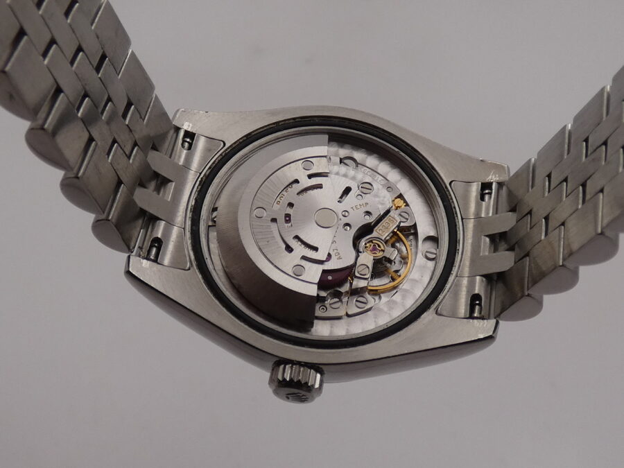 Rolex Datejust 31 MID-SIZE Jubilee 178274 Lunetta Oro Bianco 18Kt Anno 2008 Circulaire Soleil Dial Automatico - immagine 17