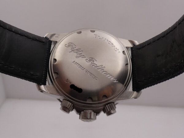 Cronografo Blancpain Fifty Fathoms Flyback 45mm With PAPERS Anno 2021 Automatico Acciaio 5085FB-1140-52