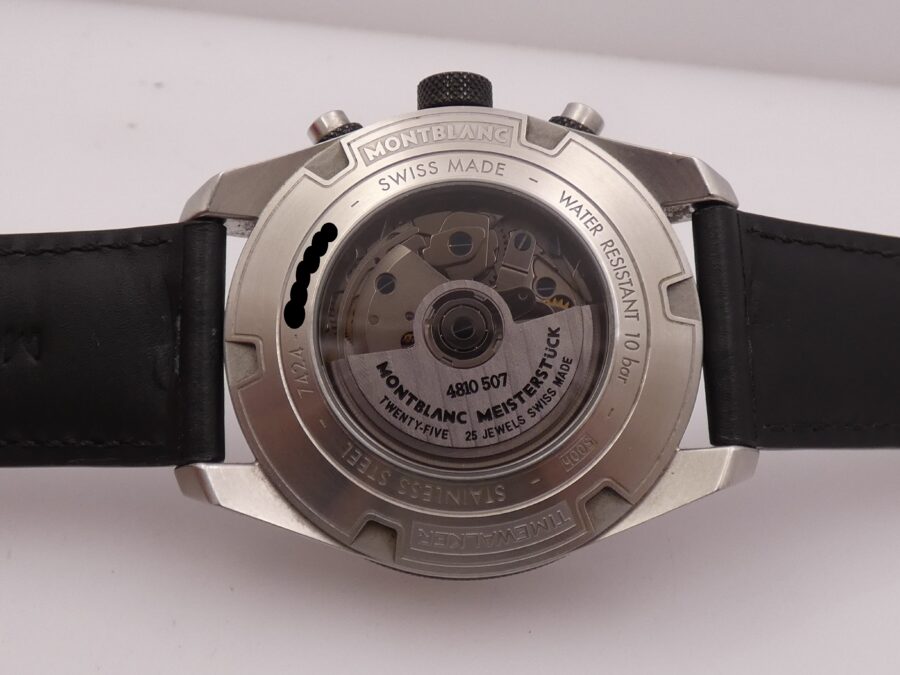 Cronografo Montblanc Timewalker 116100 43mm Lunetta Ceramica Automatico Acciaio - immagine 18