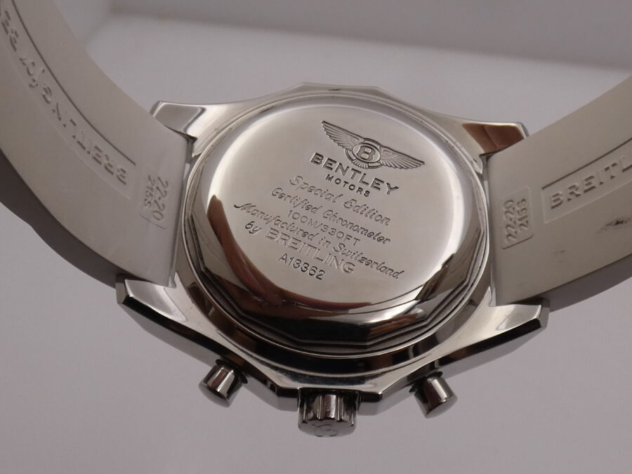 Cronografo Breitling Bentley GT Day-Date A13362 WITH PAPERS Anno 2014 TOP CONDITION Special Edition - immagine 17