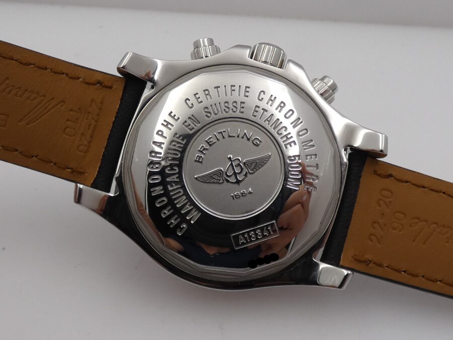 Cronografo Breitling Superocean II 44mm A13341 Automatic Chronometre TOP CONDITION Acciaio Anno 2015 - immagine 17