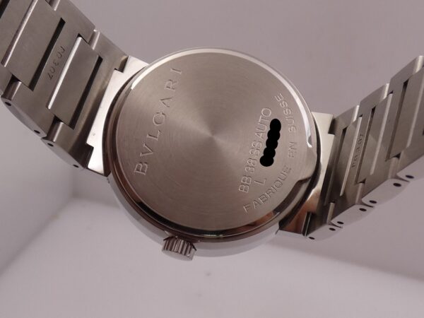 Bulgari Bulgari BB 38 SS Honeycomb Dial Automatic TOP CONDITION Acciaio Braccialato ANNI '2000s