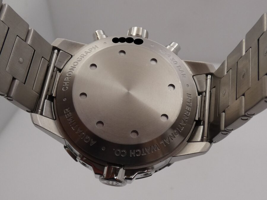 Cronografo IWC Aquatimer Day-Date 45mm IW3768 With PAPERS Anno 2017 Automatico Acciaio - immagine 17