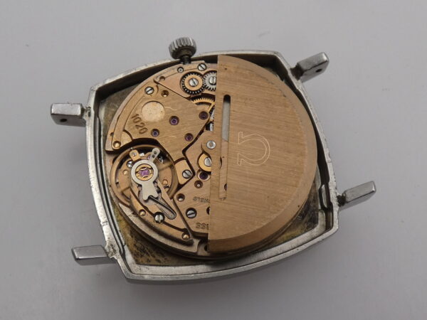 Omega Genève Automatic Date 162.0052 Anni 70 Acciaio Caliber Omega 1020 Vintage