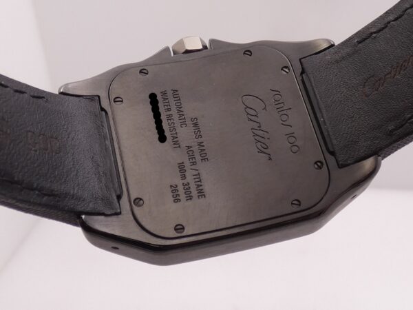 Cartier Santos 100 XL 2656 - W2020010 38mm Steel & Titanium TOP CONDITION Automatic Like New