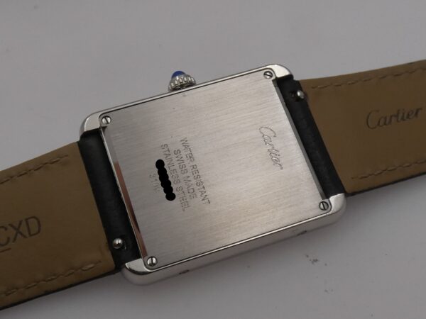 Cartier Tank Solo 3169 With PAPERS Anno 2017 TOP CONDITION Acciaio