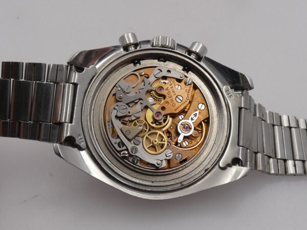 Cronografo Omega Speedmaster Professional Moonwatch Tritium 145.022 With PAPERS ANNO 1972 RARO BRACCIALE ELASTICO 1039/516