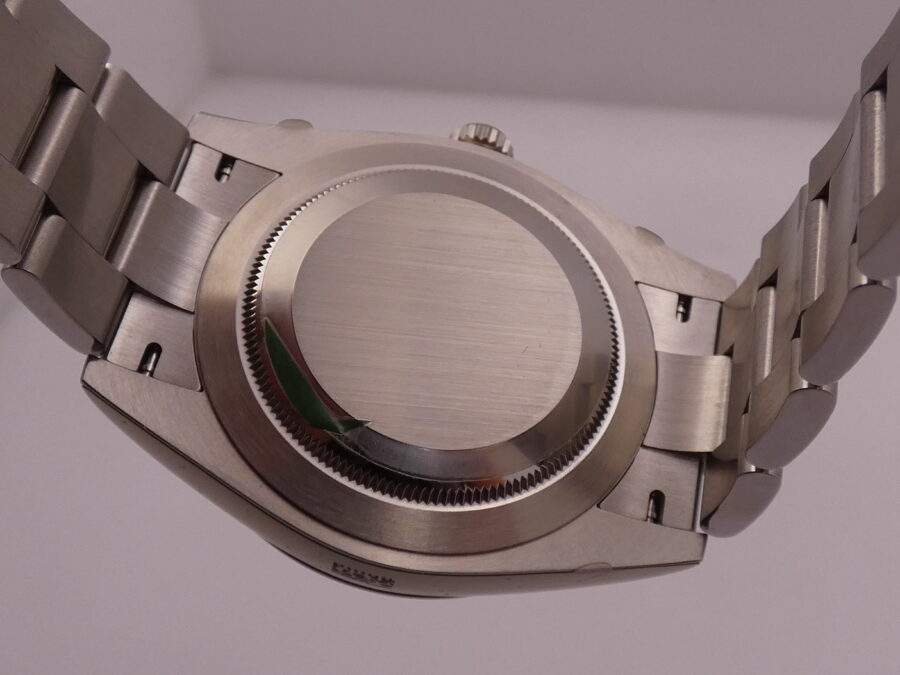 Rolex Oyster Perpetual 41 124300 GREEN FULL STICKERED Anno 2021 BOX&PAPERS Automatico Acciaio - immagine 17