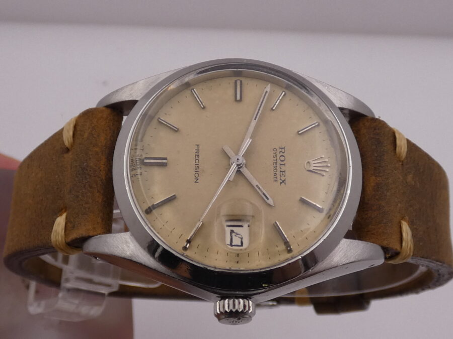 Rolex Oysterdate Precision 6694 Anno 1971 Original Dial Manuale Cal. 1225 Vintage - immagine 4