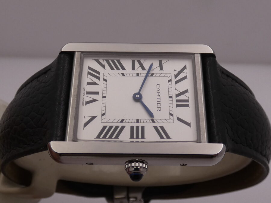 Cartier Tank Solo 3169 With PAPERS Anno 2017 TOP CONDITION Acciaio - immagine 3