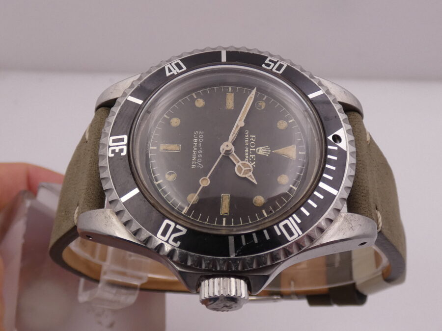 Rolex Submariner No Date 5512 GILT DIAL Anno 1961 MINUTERIA CHIUSA Automatico Acciaio - immagine 3