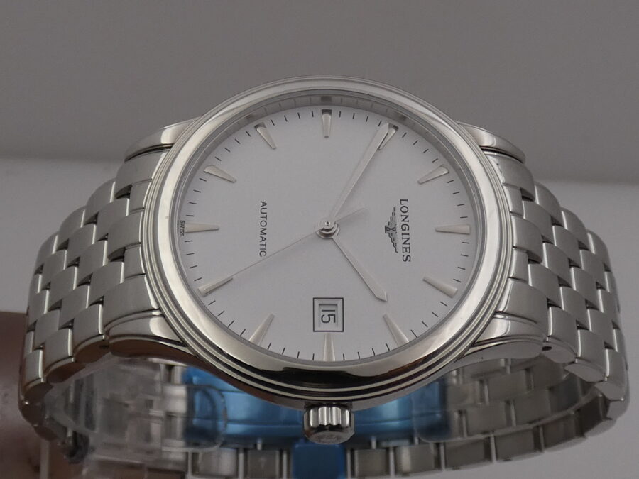 Longines Flagship Automatic L4.984.4 NEW BOX PAPERS & TAG PRICE Anno 2025 MAI INDOSSATO - immagine 3