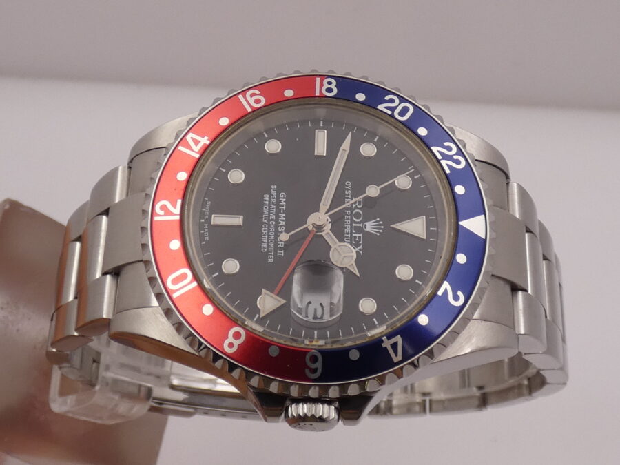 Rolex GMT-Master II 16710T Pepsi SEL Anno 2004 NO FORI BOX&PAPERS Italia Mai Lucidato Automatico Acciaio - immagine 3