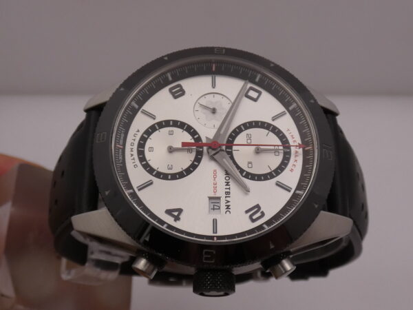 Cronografo Montblanc Timewalker 116100 43mm Lunetta Ceramica Automatico Acciaio
