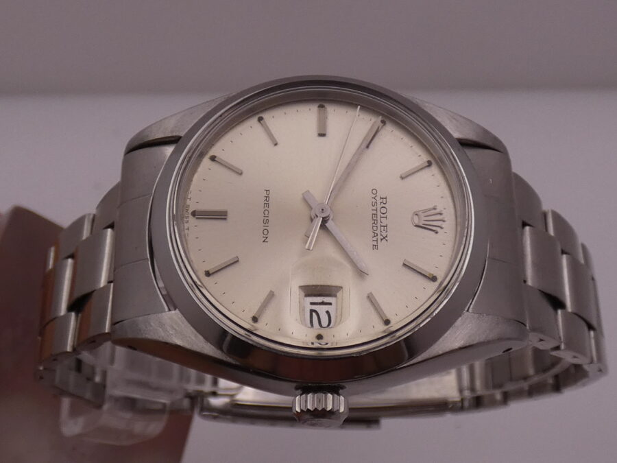 Rolex Oysterdate Precision 6694 Anno 1976 Carica Manuale Cal.1225 Vintage Braccialato - immagine 3
