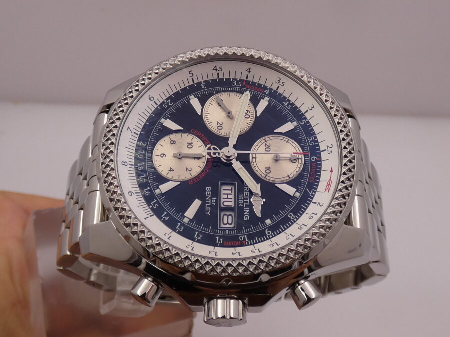Cronografo Breitling Bentley GT Day-Date A13362 BOX&PAPERS Anno 2005 TOP CONDITION Special Edition - immagine 3