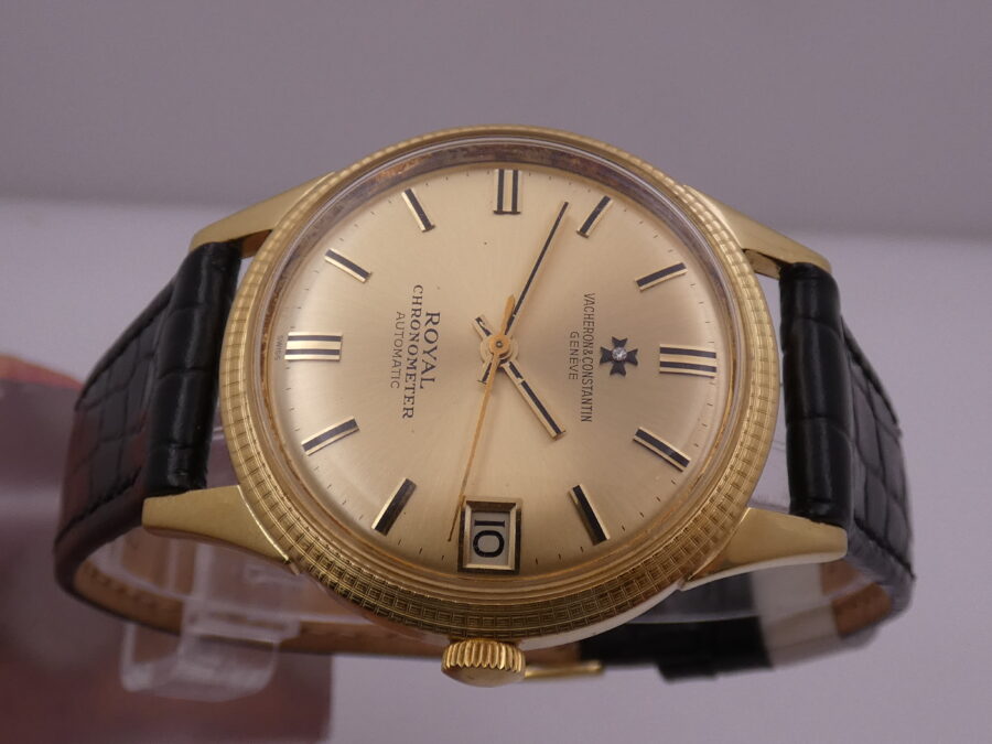 Vacheron Constantin Extremely Rare Chronometer Royal 6734 Automatic Oro Massiccio 18Kt Anni '60 - immagine 3