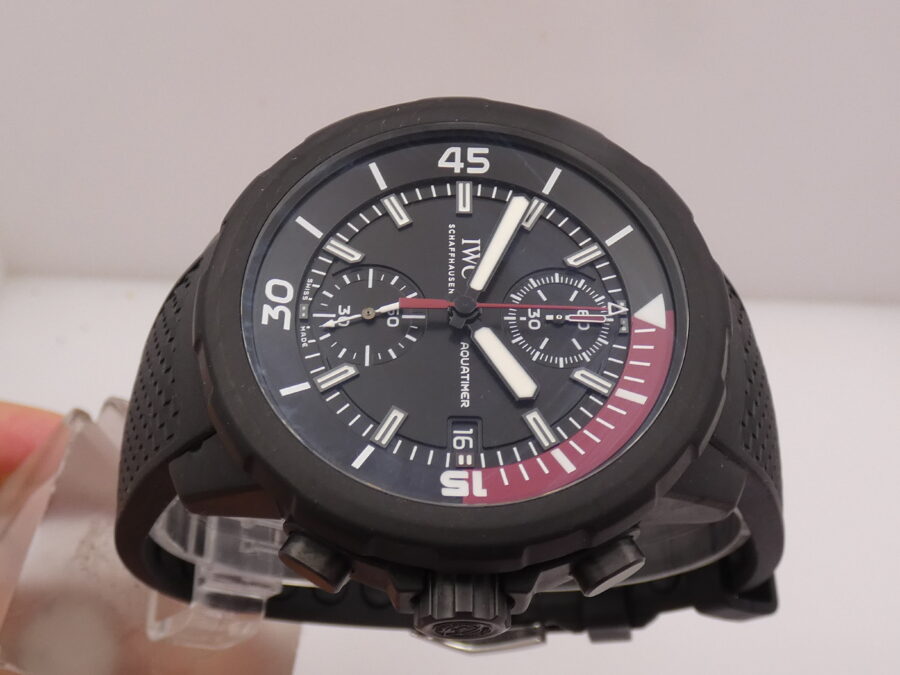 Cronografo IWC Aquatimer Galapagos Islands 45mm WITH PAPERS Anno 2017 Automatico Edition La Cumbre Vulcano IW379505 - immagine 3