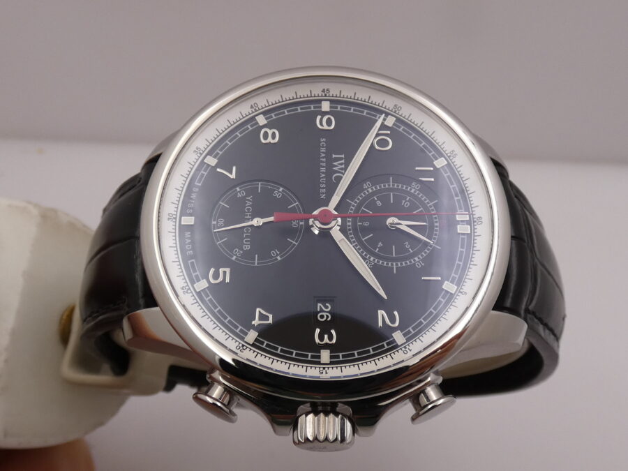 Cronografo IWC Portuguese Yacht Club LIKE NEW WITH PAPERS ANNO 2014 Automatico Acciaio IW3902 - immagine 3