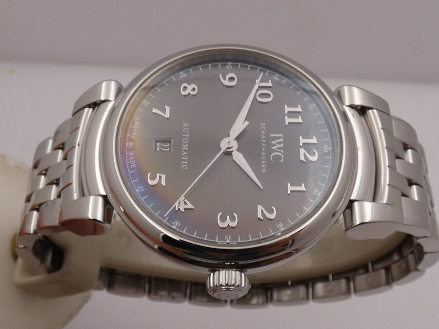 IWC Da Vinci Automatic IW356602 With PAPERS Grey Dial Anno 2018 Acciaio Braccialato - immagine 3