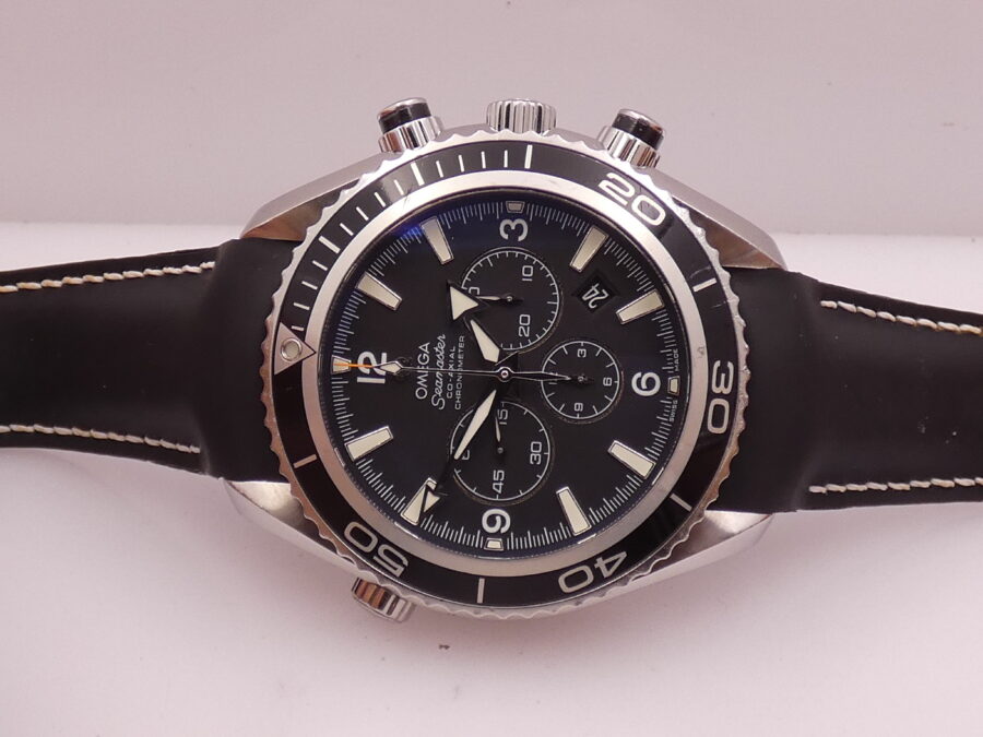 Cronografo Omega Seamaster Planet Ocean Co-Axial With PAPERS Anno 2006 Automatic Chronometer Acciaio - immagine 3