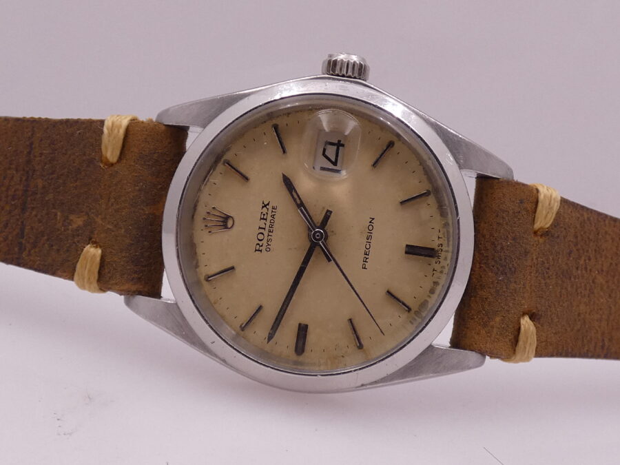 Rolex Oysterdate Precision 6694 Anno 1971 Original Dial Manuale Cal. 1225 Vintage - immagine 5