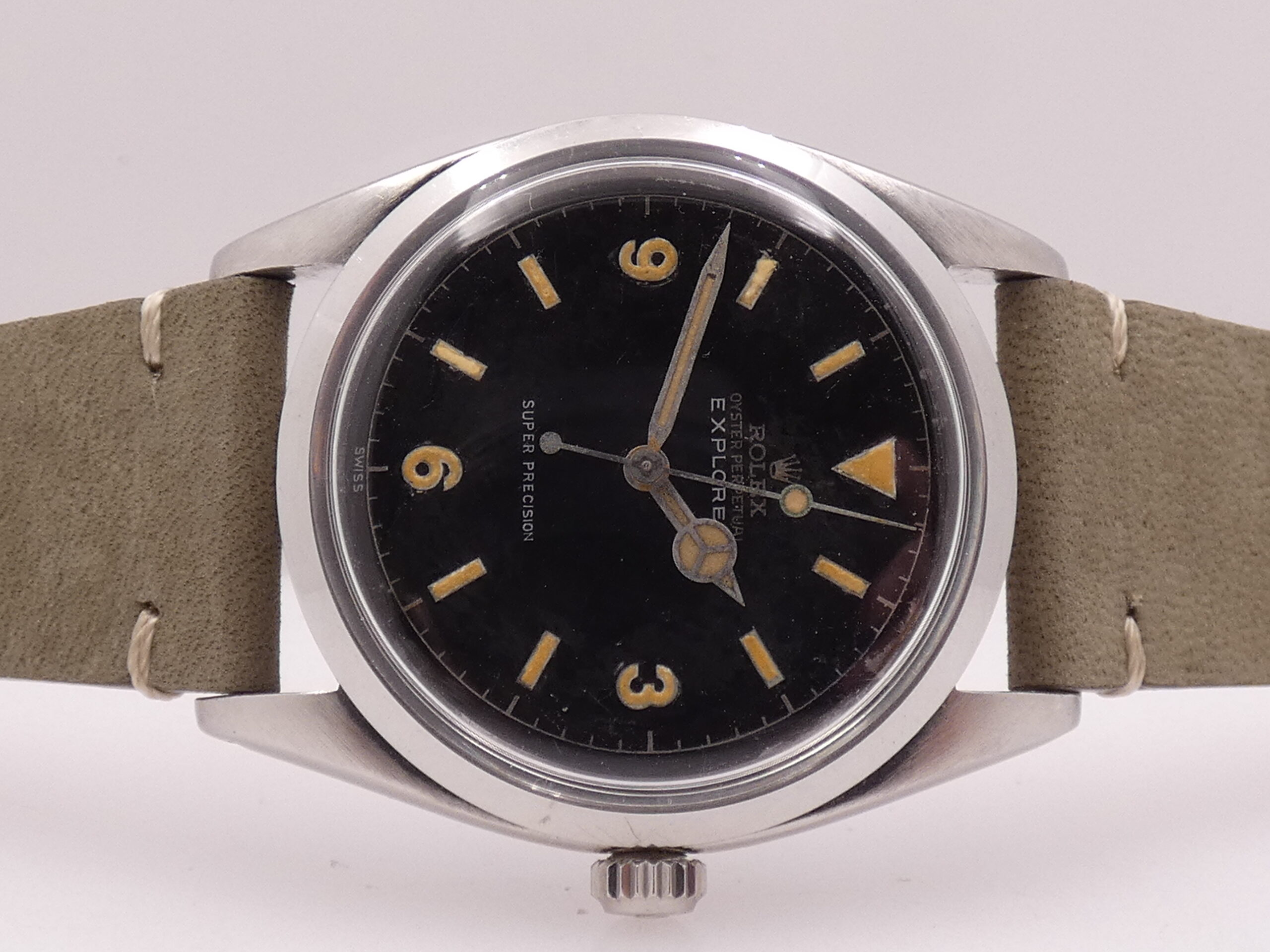 Rolex Explorer 5504 Super Precision ANNO 1958 Automatico Acciaio Rotore a Farfalla - immagine 4