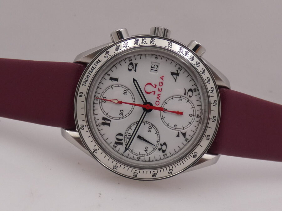Cronografo Omega Speedmaster Date Olympic 3513.20.00 Anno 2004 Automatico Acciaio - immagine 4