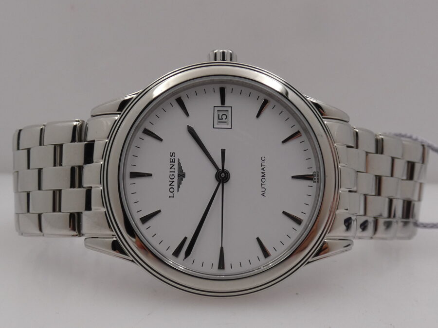 Longines Flagship Automatic L4.984.4 NEW BOX PAPERS & TAG PRICE Anno 2025 MAI INDOSSATO - immagine 4