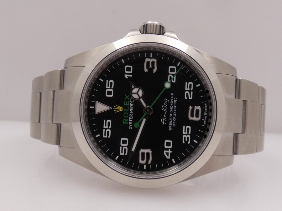 Rolex Air King 126900 40mm NEW BOX&PAPERS Aprile 2023 Automatico Acciaio MAI INDOSSATO - immagine 4