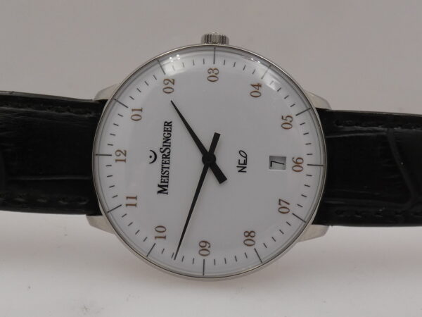 Meistersinger Neo 2Z NEW BOX&PAPERS Automatico Acciaio MAI INDOSSATO Ref. NE201G