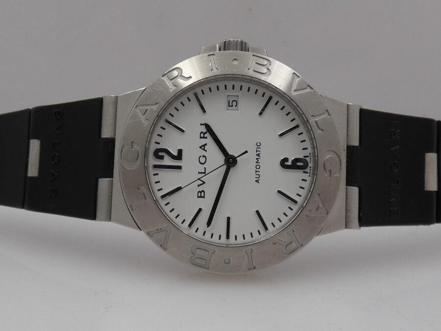 Bulgari Diagono LCV 38 S 38mm Automatico Acciaio Anni 2000 - immagine 4