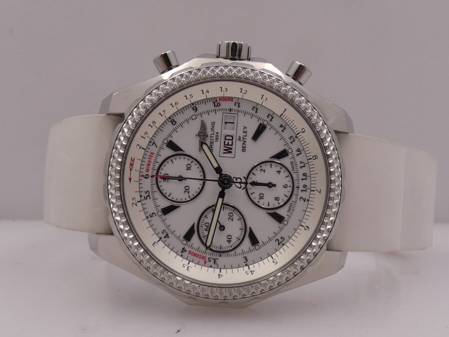 Cronografo Breitling Bentley GT Day-Date A13362 WITH PAPERS Anno 2014 TOP CONDITION Special Edition - immagine 4