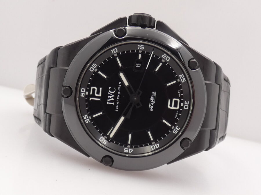 IWC Ingenieur AMG Black Series Ceramic IW3225 46mm WITH PAPERS Anno 2017 Automatic Date - immagine 4