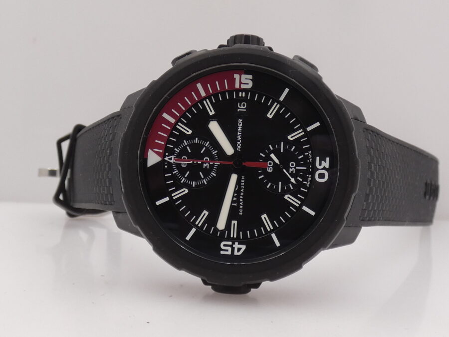 Cronografo IWC Aquatimer Galapagos Islands 45mm WITH PAPERS Anno 2017 Automatico Edition La Cumbre Vulcano IW379505 - immagine 4