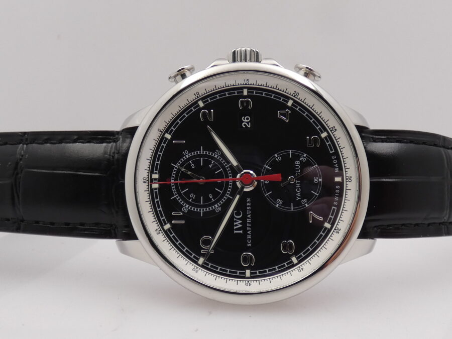 Cronografo IWC Portuguese Yacht Club LIKE NEW WITH PAPERS ANNO 2014 Automatico Acciaio IW3902 - immagine 4