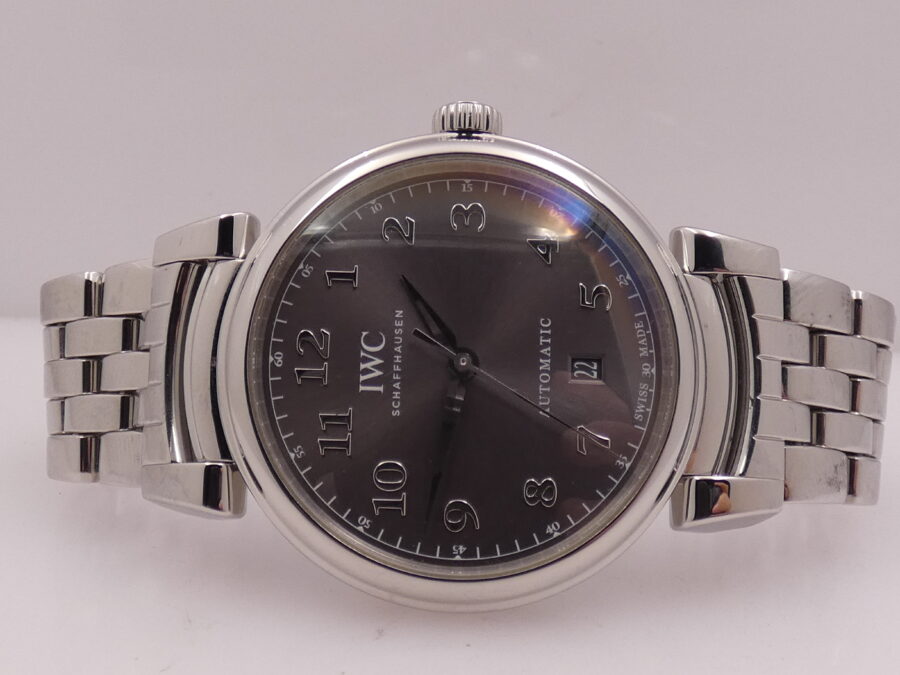 IWC Da Vinci Automatic IW356602 With PAPERS Grey Dial Anno 2018 Acciaio Braccialato - immagine 4