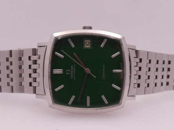 Omega Genève Automatic Date 162.0052 Anni 70 Acciaio Caliber Omega 1020 Vintage