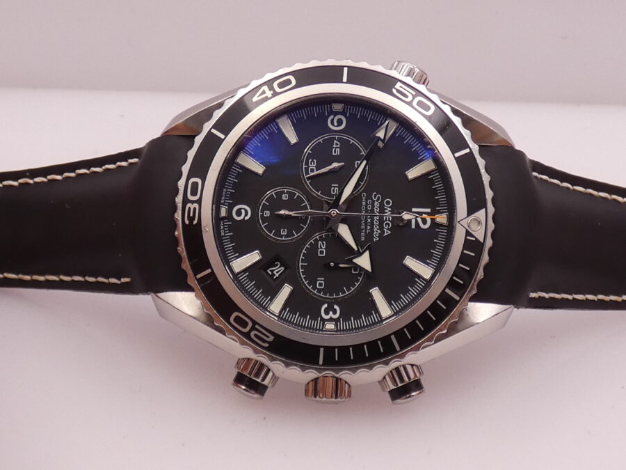 Cronografo Omega Seamaster Planet Ocean Co-Axial With PAPERS Anno 2006 Automatic Chronometer Acciaio - immagine 4