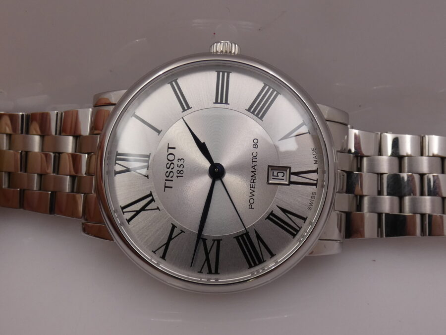 Tissot Carson Premium Powermatic 80 LIKE NEW BOX&PAPERS Braccialato Acciaio Ref. T122407 - immagine 5