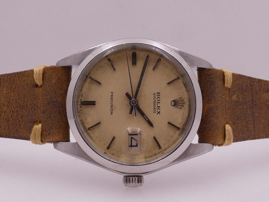 Rolex Oysterdate Precision 6694 Anno 1971 Original Dial Manuale Cal. 1225 Vintage - immagine 6